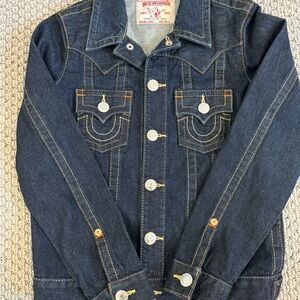 True Religion Kids Denim Jacket - Blue